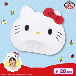 サンリオキャラクターズ ふわもふなりきり帽子-ハローキティ-