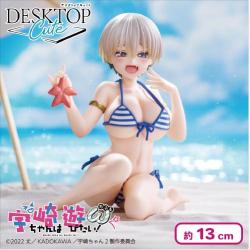 宇崎ちゃんは遊びたい！ω Desktop Cute フィギュア 宇崎花〜浜辺で水着ver.〜
