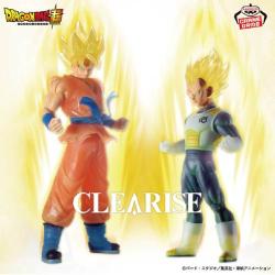 ドラゴンボール超 CLEARISE 孫悟空&ベジータ