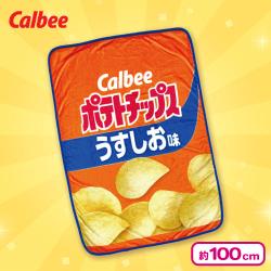 カルビーポテトチップスフランネルブランケット