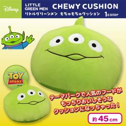 トイ・ストーリー　リトルグリーンメンもちゅもちゅクッション