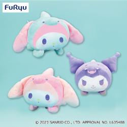マイメロディ・クロミガオガオ恐竜さんぬいぐるみ〜マイメロディ・クロミ〜