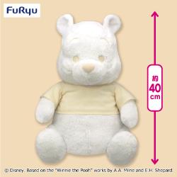 くまのプーさん【MD】100thプラチナホワイト超BIGぬいぐるみ
