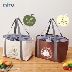 ムーミン　ポケット付き保冷ショッピングバッグ