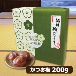 紀州梅だより　かつお梅200ｇ