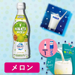 カルピス　こだわりのメロン