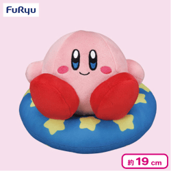 【カービィ（にっこり）】星のカービィぷかぷかうきわぬいぐるみ