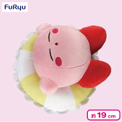 【カービィ（すやすや）】星のカービィぷかぷかうきわぬいぐるみ