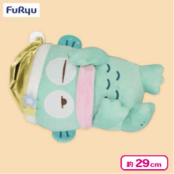 【イエロー】ハンギョドン ぽてっと寝そべりBIGぬいぐるみ