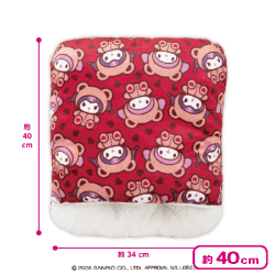 マイメロディ クロミ BEARSフットクッション