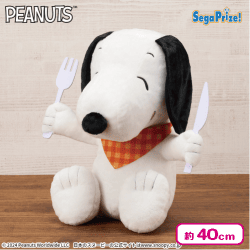 SNOOPY スーパーラージぬいぐるみ 〜あさごはん〜