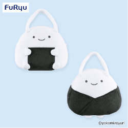 なんでもいきもの ぬいぐるみバッグ（のりおにぎり）