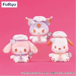 サンリオキャラクターズ ましゅまるむパティシエぬいぐるみ1