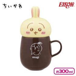 【うさぎ】ちいかわ チルタイム蓋付きマグカップ