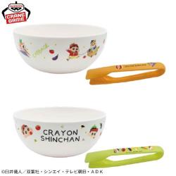 クレヨンしんちゃん サラダボウル＆トング〜おやさいになりきり！だゾ〜