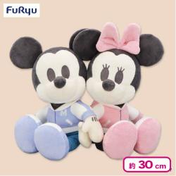 ミッキー＆ミニー ちょっもっさ デココレ ペアぬいぐるみ