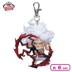 【ルフィ（GEAR5）】ワンピース フィギュアキーホルダーvol.6