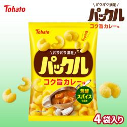 【コク旨カレー味】東ハト　パックル【賞味期限：2025/12/06】