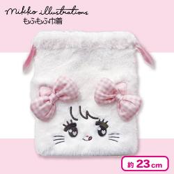 【ムース】mikkoもふもふ巾着