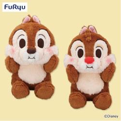 チップ＆デール FukuFuku ほっぺぷっくりBIGぬいぐるみ