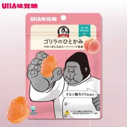 【普通】ゴリラのひとかみ　ピーチ味【賞味期限：2026/02/28】
