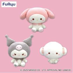 サンリオキャラクターズ ミルキーボア BIGぬいぐるみ〜マイメロディ・クロミ・こぎみゅん〜