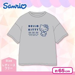 【ハローキティ】サンリオキャラクターズBIGワイドTシャツ
