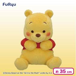 くまのプーさん FukuFuku おなかいっぱい超BIGぬいぐるみ