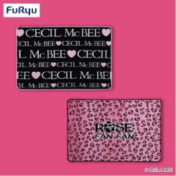 CECIL McBEE/ROSE FAN FAN ブランドロゴ毛布