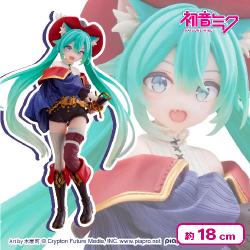 初音ミク Wonderland フィギュア 長靴を履いた猫