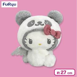 【てんし】パンダ ハローキティこあくま×てんしBIGぬいぐるみ