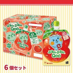 ぷるんぷるんQoo りんご 125g　パウチタイプ【賞味期限：2026/09/15】