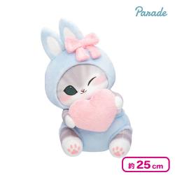 【ブルー】mofusand うさにゃんBIGぬいぐるみ