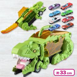 【グリーン】がぶがぶ恐竜トラック