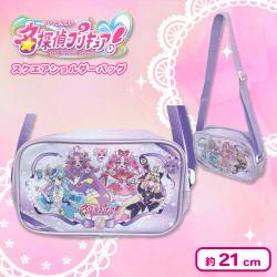 【パープル】名探偵プリキュア！スクエアショルダーバッグ