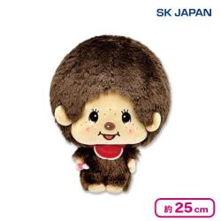 【モンチッチくん・ブラウン】モンチッチ顔でかぬいぐるみ