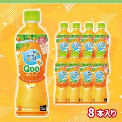 Qooオレンジ425ml×8本セット【賞味期限：2026/12/18】