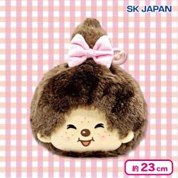 【モンチッチちゃん】モンチッチ窓付きぬいぐるみ巾着