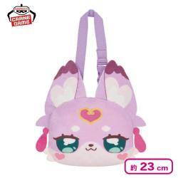 【マシュタン】名探偵プリキュア！ ストラップ付き顔型ぬいぐるみポーチ