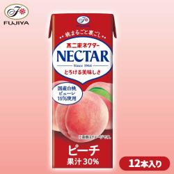【不二家 ネクターピーチ】紙パックジュース 200ml×１２本セット【賞味期限：2027/01/02】