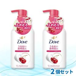 【チェリー＆アプリコット】ダヴ ふわとろボディウォッシュ ポンプタイプ