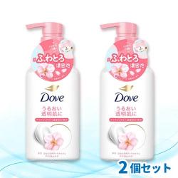 【サクラ＆ムスク】ダヴ ふわとろボディウォッシュ ポンプタイプ