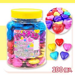 ポット入ハートチョコ【賞味期限：2027/07/31】