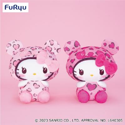 パンダハローキティレディなヒョウ柄BIGぬいぐるみ | オンライン  
