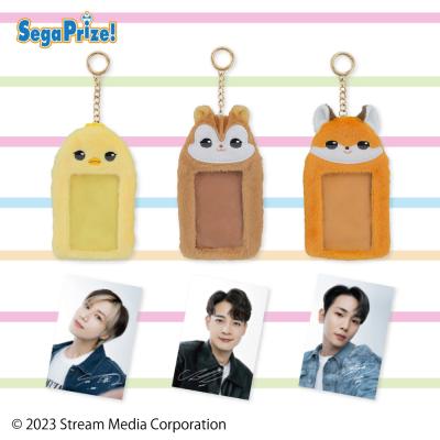 SHINee ANIMAL COORDY トレカ付ふわふわカードキーホルダー 