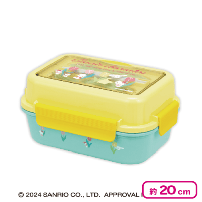 サンリオキャラクターズ 春色カトラリー付き2段ランチボックス