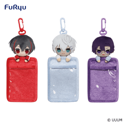 カラフルピーチぬいぐるみパスケース2 | オンラインクレーンゲーム