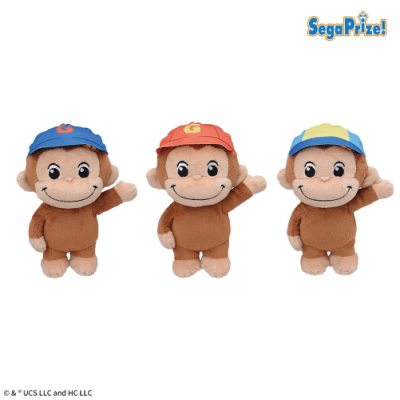 Curious George ぬいぐるみセット Amazon.co.jp: タグ おさるのジョージcurious ぬいぐるみ3点