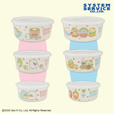 食べ物王国　すみっコぐらし限定品5個セット すみっコぐらし」から新テーマ『ようこそ！たべもの王国』が誕生