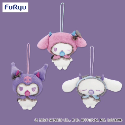 サンリオキャラクターズこあくまナイトシュガーパーティマスコット